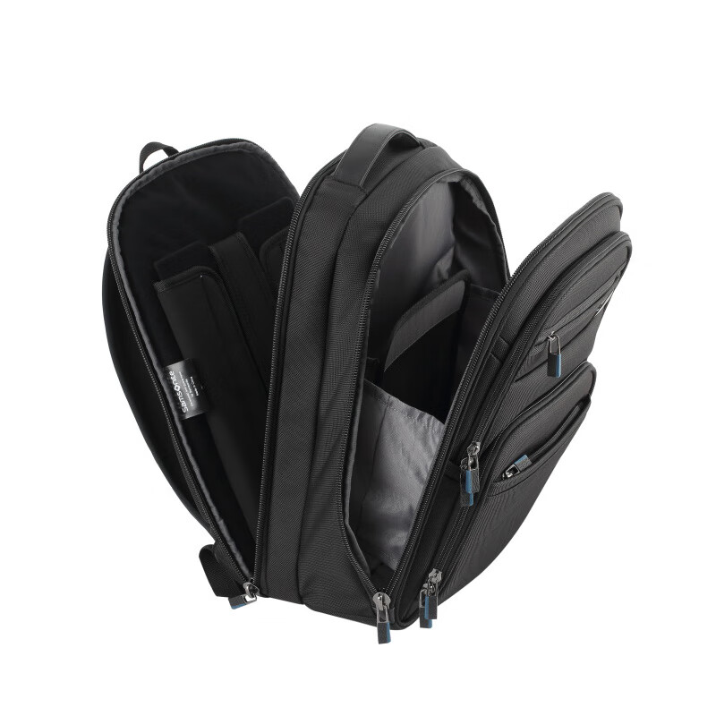 新秀丽（Samsonite）男士电脑双肩包书包商务通勤旅行轻盈大容量多隔层背包BQ3*09002