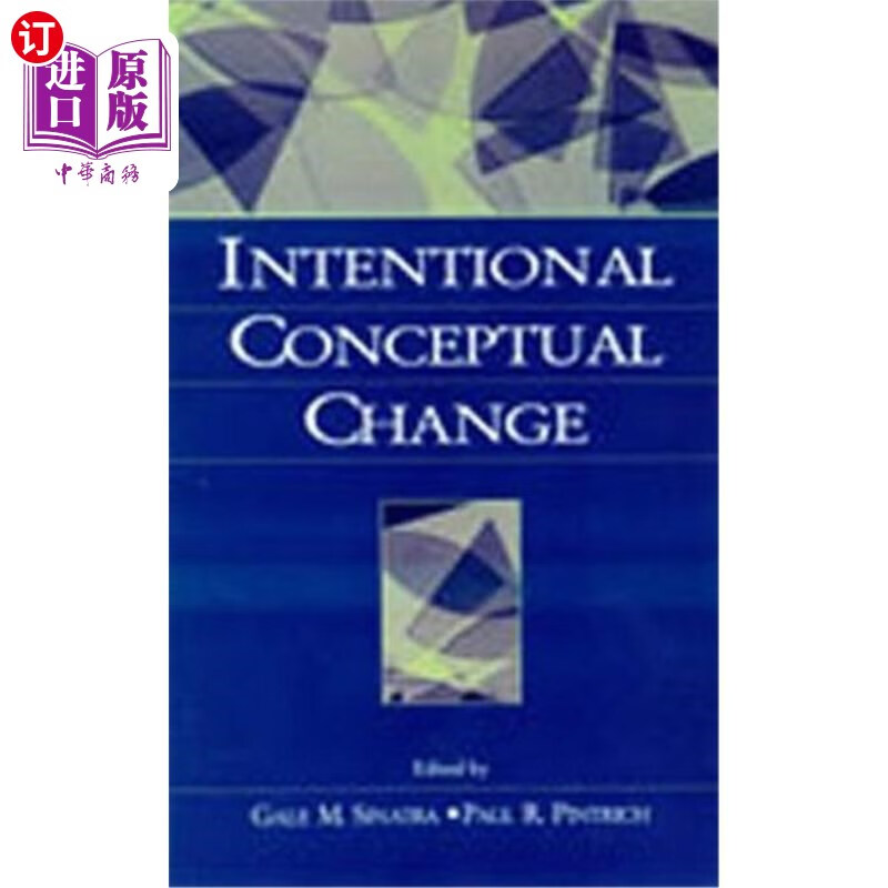 海外直订intentional conceptual change 有意的观念转变