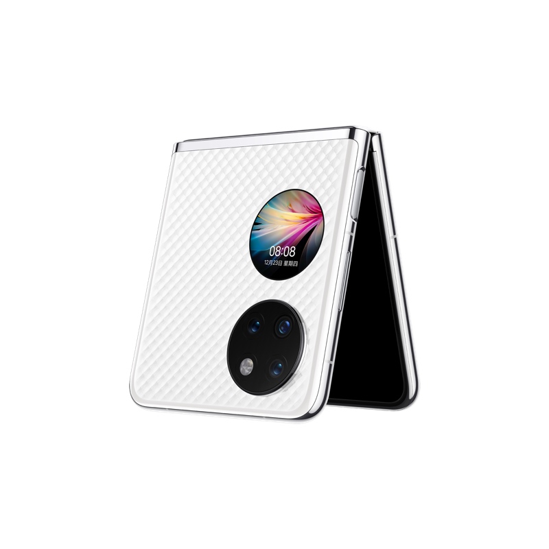 HUAWEI P50 Pocket 4G全网通  超光谱影像系统 创新双屏操作体验 P50宝盒 8GB+256GB晶钻白华为折叠屏手机
