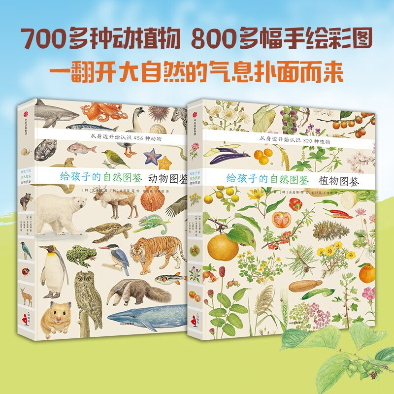 给孩子的自然图鉴（套装共2册）【7-10岁】 儿童科普 详情图