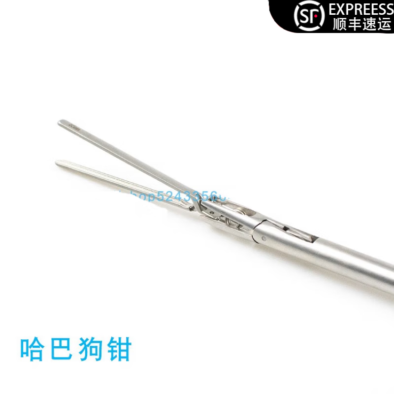 腹腔镜器械哈巴狗抓钳腹腔镜肾蒂阻断钳腹腔镜哈巴狗钳哈巴狗夹钳 直
