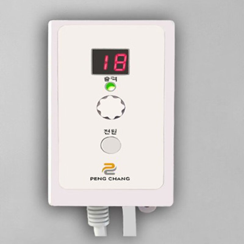 妙普乐电热炕温控器家用电热板调温开关电热炕温控器电炕电热炕板电暖炕 浅灰色