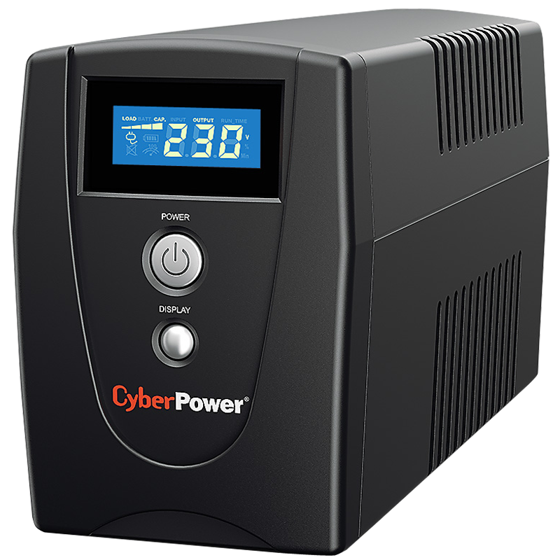 CYBERPOWER VALUE600ELCD UPS电源 黑色