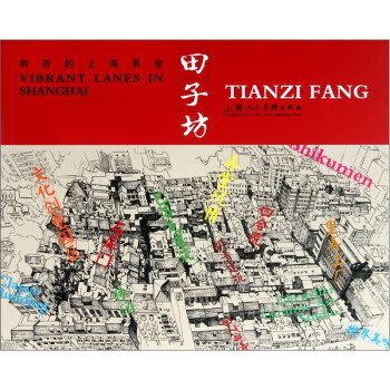 鲜活的上海弄堂：田子坊【正版书籍】