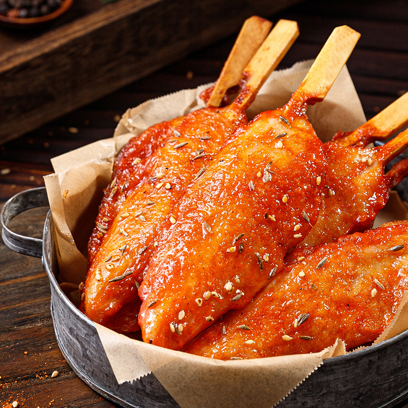 益客多(yikeduo)川香无骨鸡柳烧烤串冷冻半成品油炸小吃炸串食材里脊