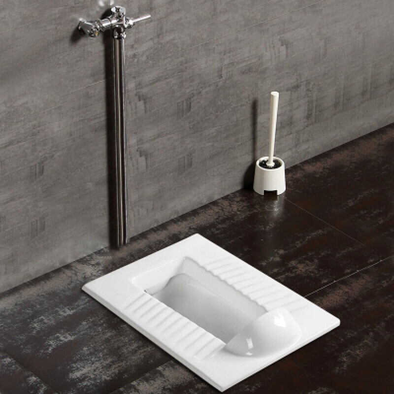 toto陶瓷蹲便器前排水大便器卫生间蹲厕带档水板家用防臭蹲坑定制昊天