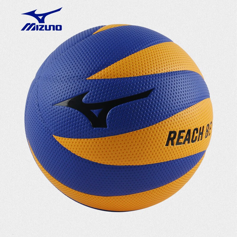 美津浓(MIZUNO)排球中考气排球学生专用小学生软排女生5号比赛专用五号硬排 5号 电光蓝(进口材质)