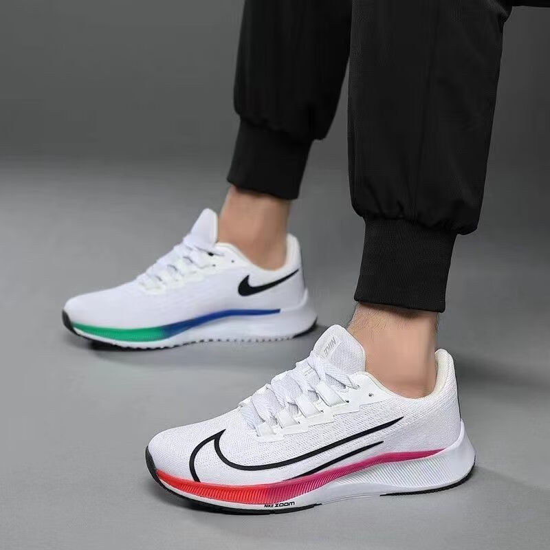 jyli2022新款登月37代zoom飞马白蓝双钩男女轻便潮流运动鞋跑 蓝色