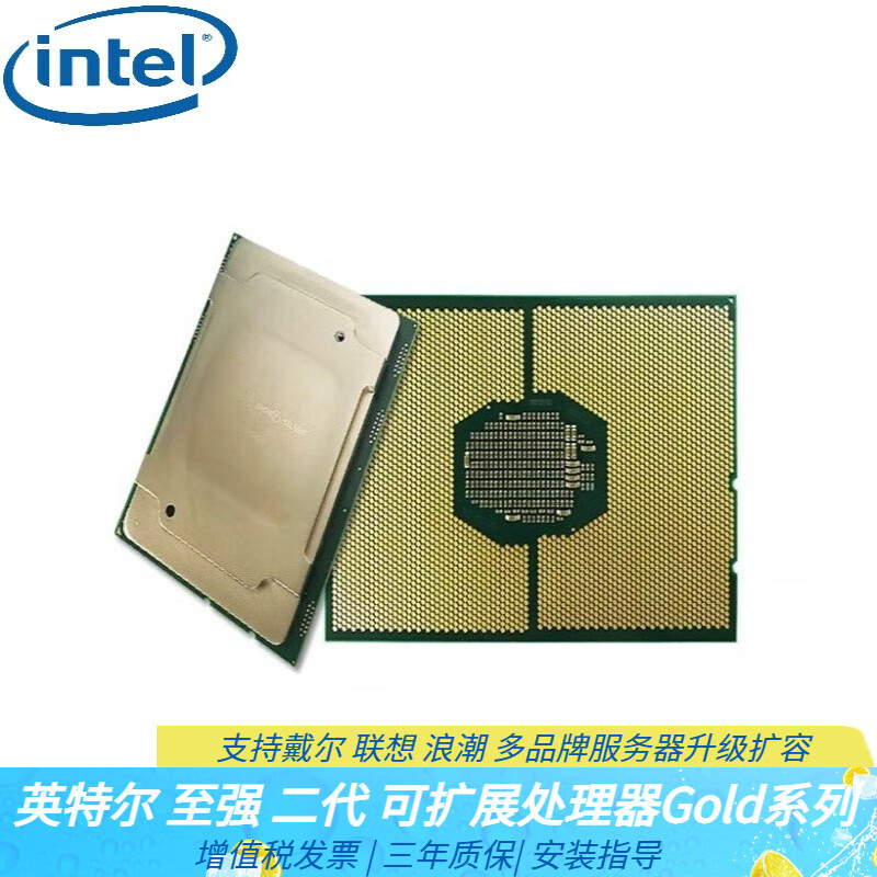 英特尔（Intel）中央处理器至强CPU 二代Gold系列 服务器专用 金牌5215 10核20线程 2.5GHz