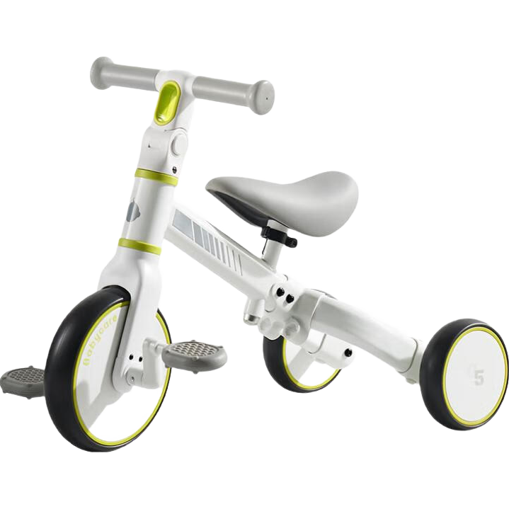 babycare儿童三轮车平衡车脚踏车婴儿宝宝二合一学步车 辛德白