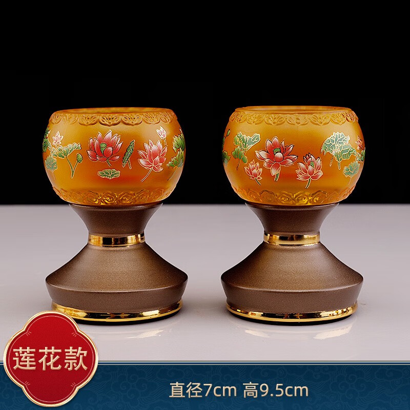 (古沉)莲花款-烛台1对