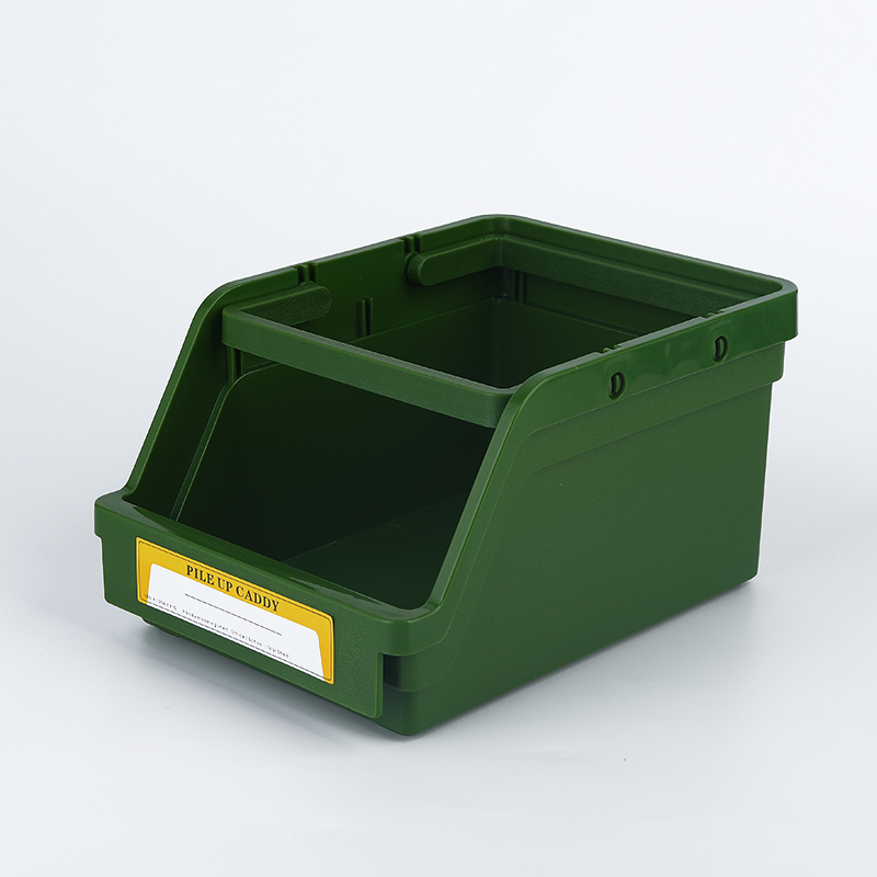 花语奇萌 桌上收纳盒桌上首饰化妆品桌面收纳盒抽屉式小物品整理 绿色