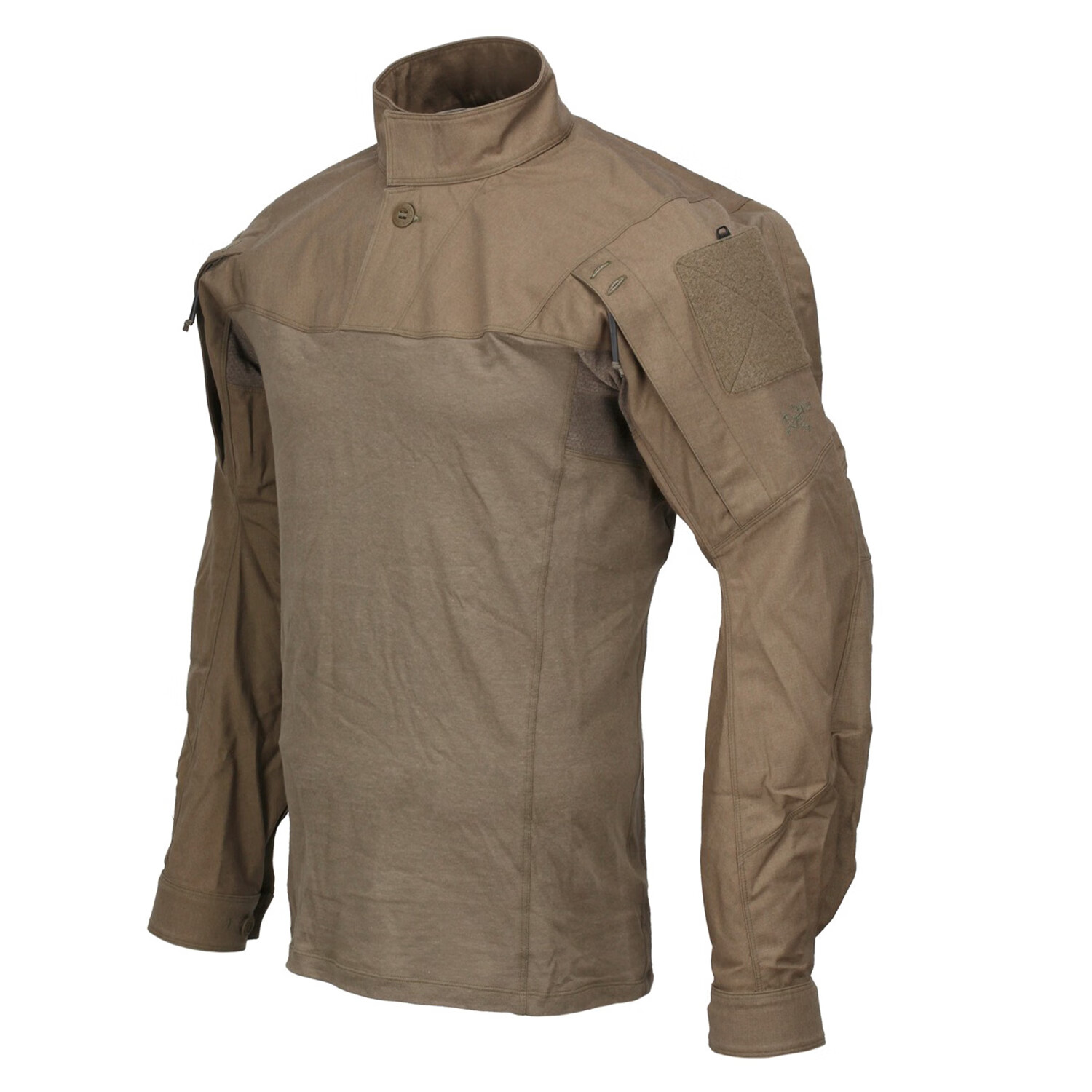 始祖鳥（ARC’TERYX）LEAF ASSAULT SHIRT AR 軍鳥 多功能 作戰(zhàn) 戰(zhàn)斗服 突擊服 迷彩 鱷魚色 | CRO (GEN1) S