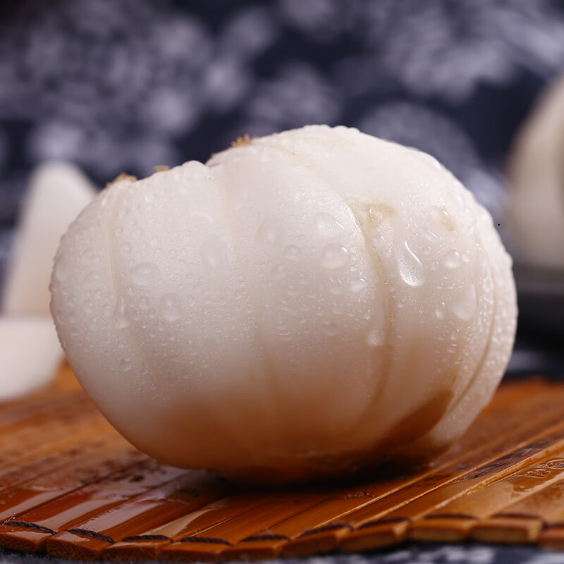 译优农甘肃兰州鲜百合新鲜现挖纯食用生甜白合当季蔬菜非干货特产 1斤装【9年生特大果共4颗】