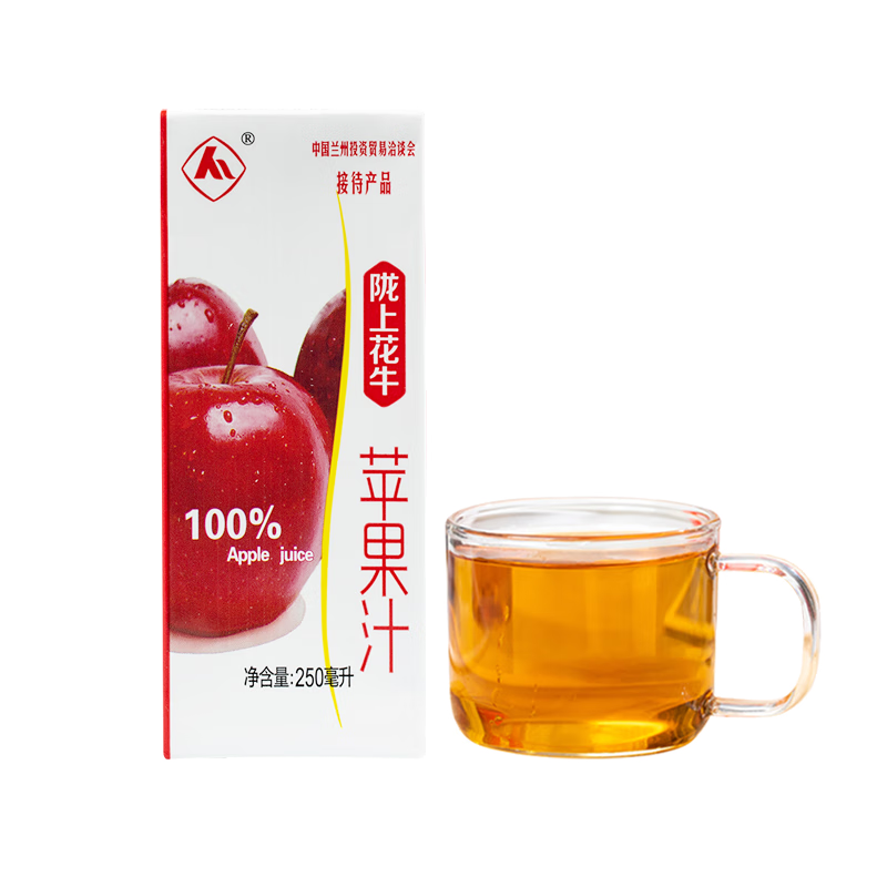 ���ڲ�����¤�ϻ�ţ ƻ��֭ 250ml*12��