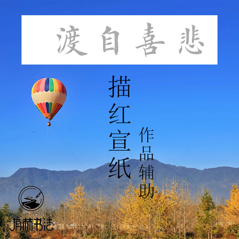 悲喜自渡田英章楷书行书卢中南孙晓云集字四尺对开描红描摹宣纸 落款