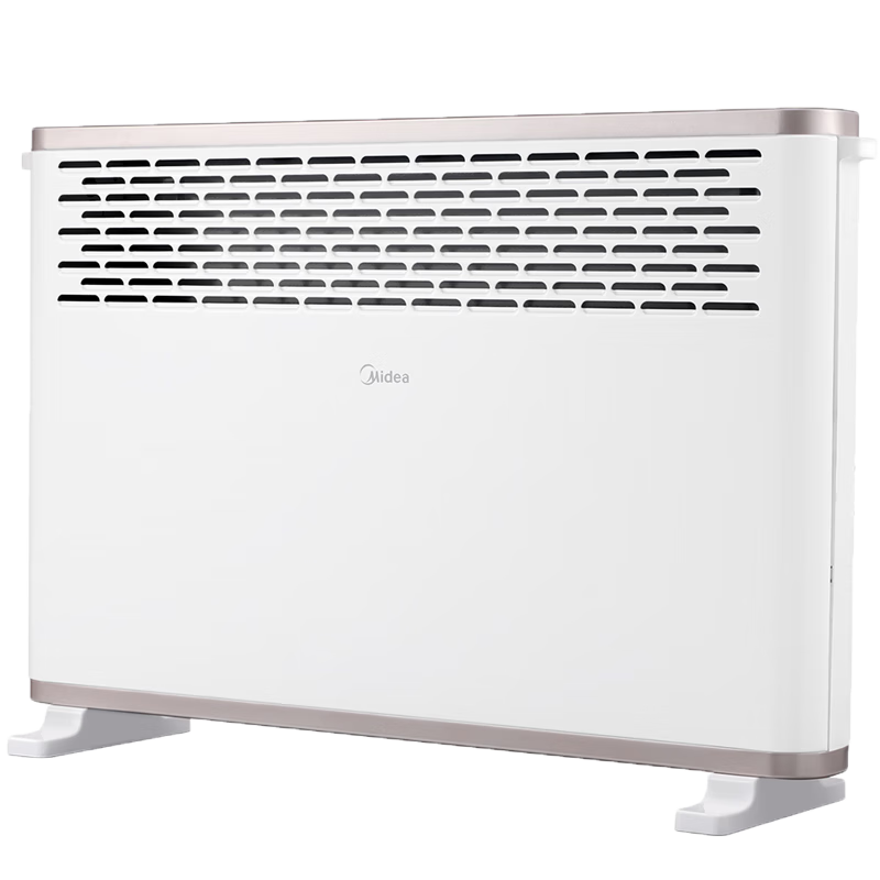 美的（Midea） 取暖器欧式快热炉家用暖风机立式小型电暖气居浴两用速热电暖器 【均匀升温】
