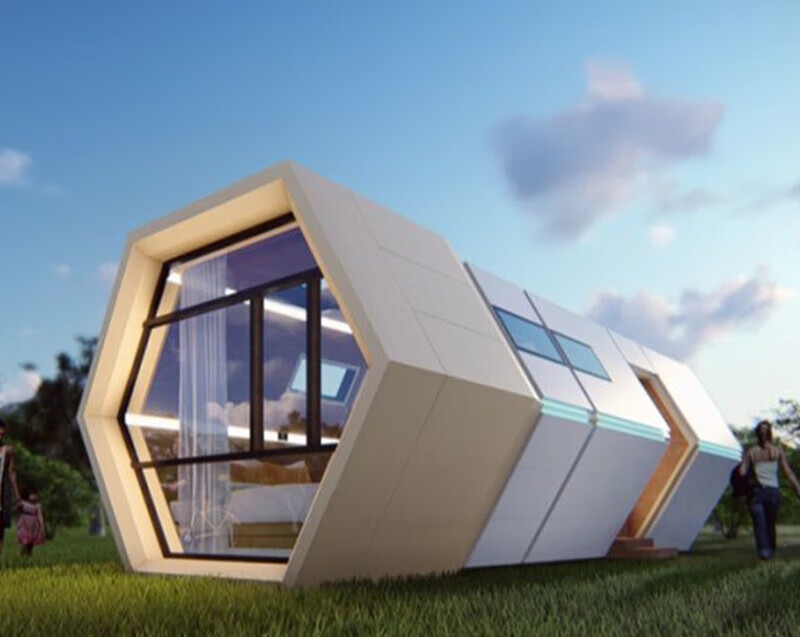 苏旅住人集装箱房 集装箱移动房网红太空舱民宿酒店住人创意苹果定i金