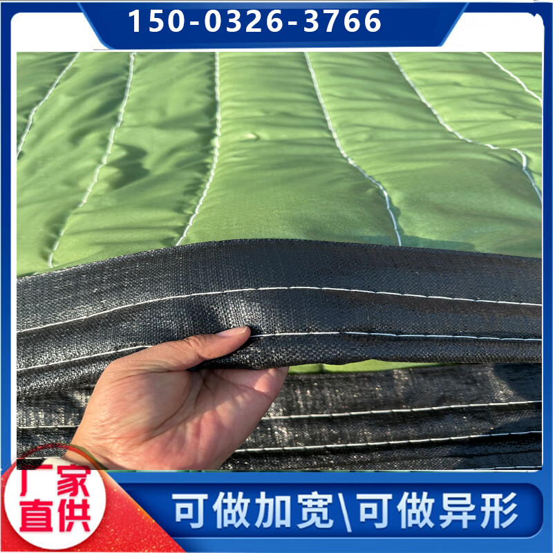 冬季施工用棉被保温被混凝土防火阻燃防寒棉被工程保温玻璃棉被 三防