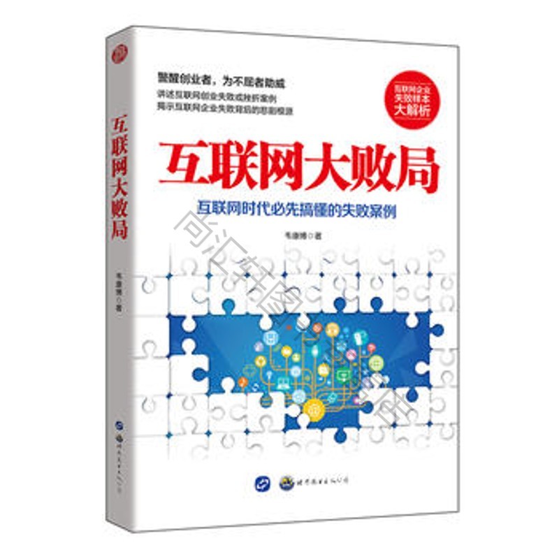 互联网大败局：互联网时代先搞懂的失败案例 电子商务 互联网书籍 互联网营销 互联