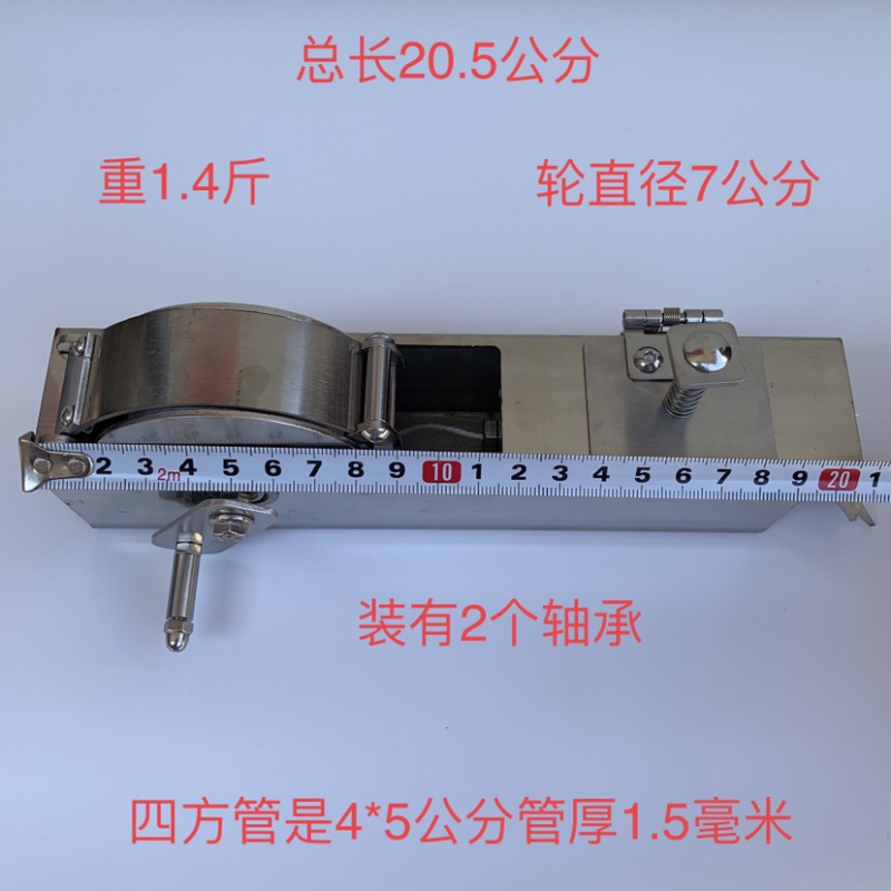 冠疆墨斗 四方管墨斗 不锈钢墨斗 墨水墨斗 1个墨斗