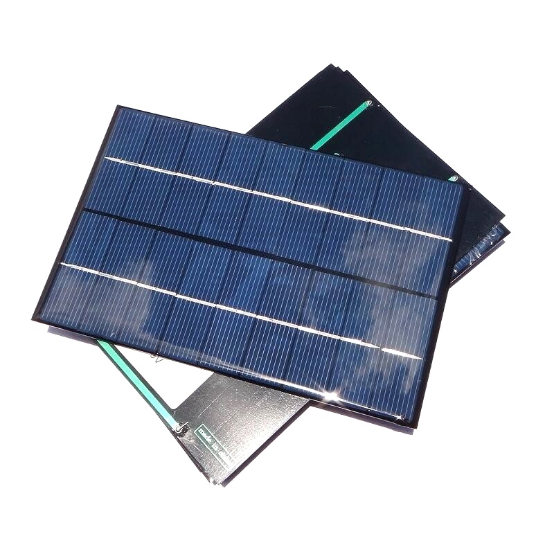 2w 9v多晶硅太阳能电池板 太阳能滴胶板 pet层压板 200*130mmm 4.