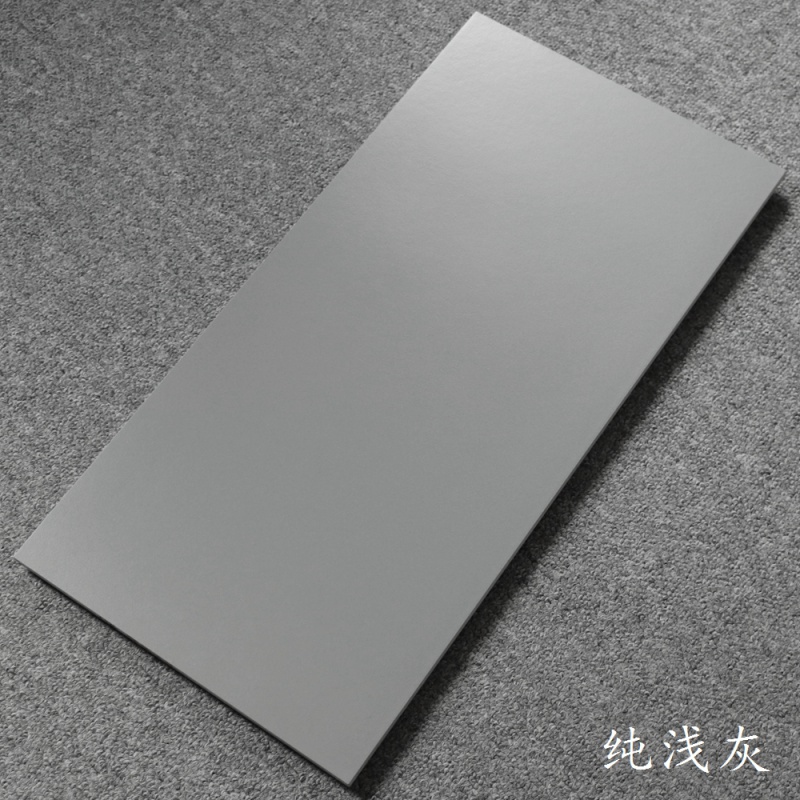 灰色瓷砖厨房卫生间墙砖阳台哑光防滑地砖全瓷水泥仿古砖 灰色 浅灰