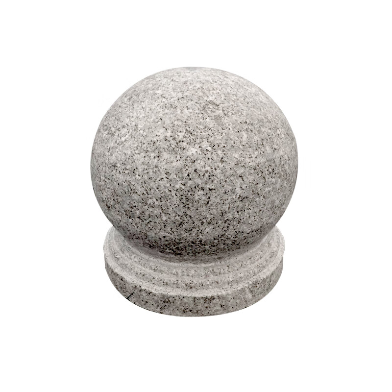 沂速工汇 石墩子 石球 广场路障石球大理石防防撞挡车石 直径50cm