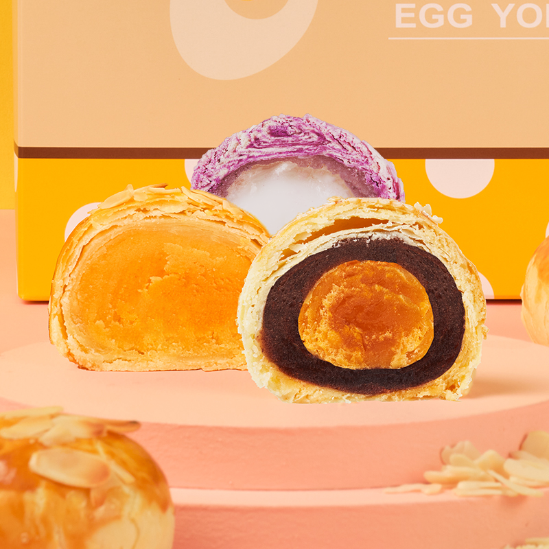 85度c蛋黄酥芝士金沙酥非月饼金秘三酥礼盒烘焙休闲零食糕点点心 芝士