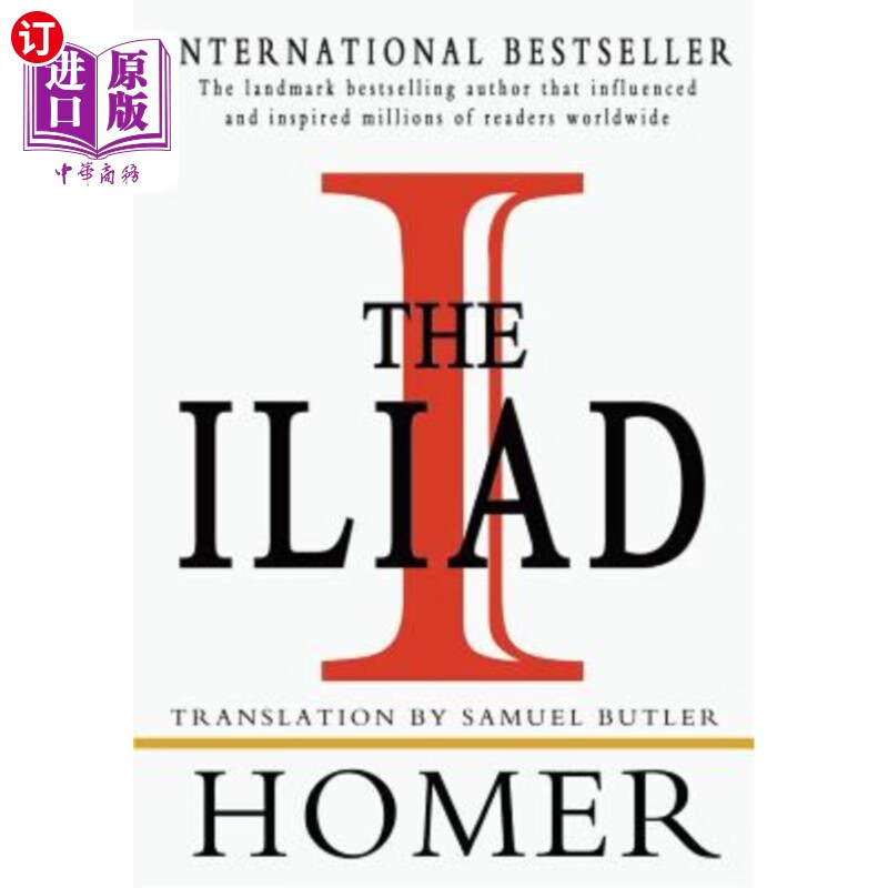 海外直订the iliad 伊利亚特
