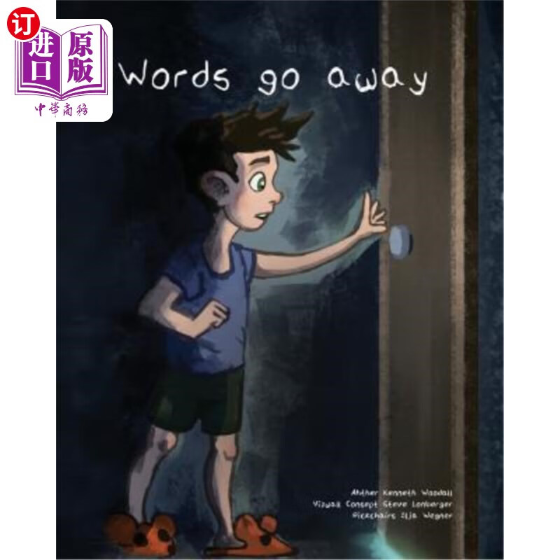 海外直订words go away 文字消失