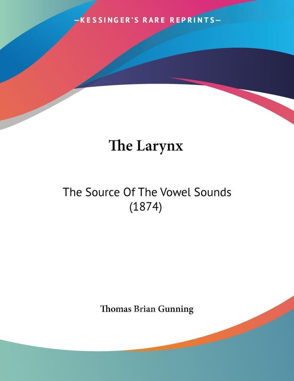 【2周达】预售 按需印刷 the larynx