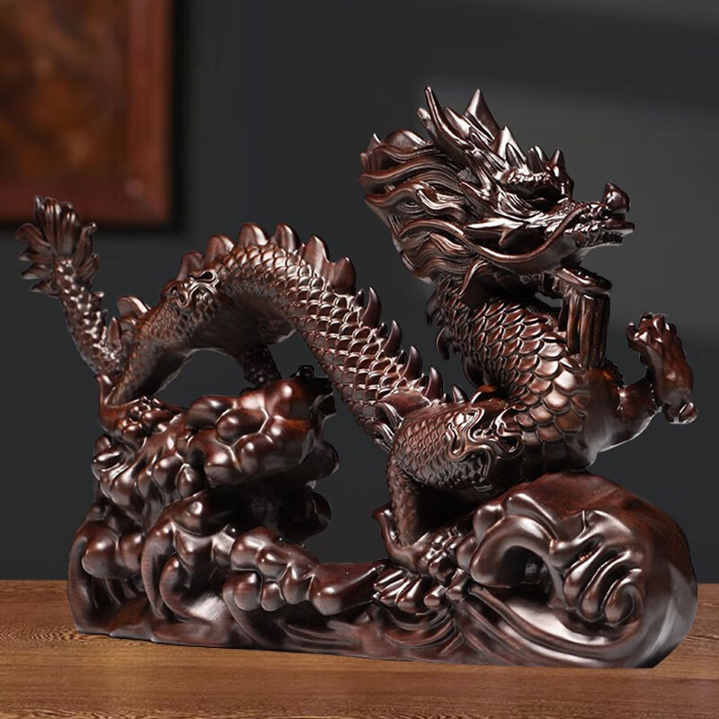 黑檀木【神龙】 长:20厘米