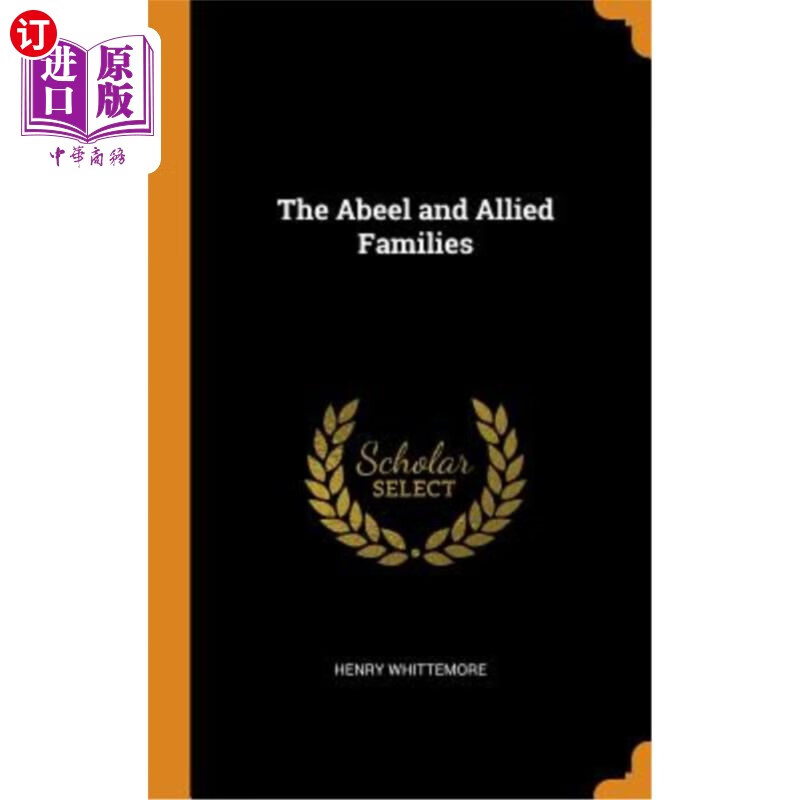 海外直订the abeel and allied families 阿贝尔家族和盟军家族