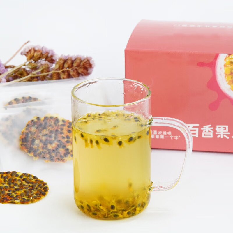 百香果茶网红水果茶小袋装纯水果茶果干片泡水可搭配金桔柠檬蜂蜜