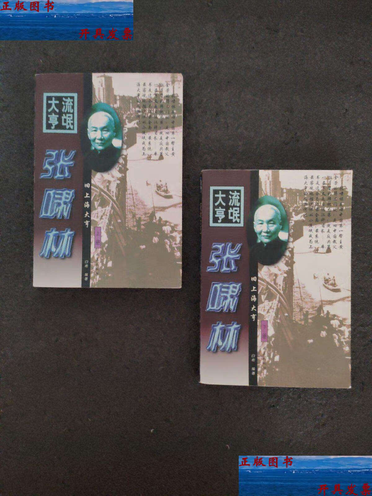 【二手9成新】流氓大亨张啸林上下册全 /白希 群众