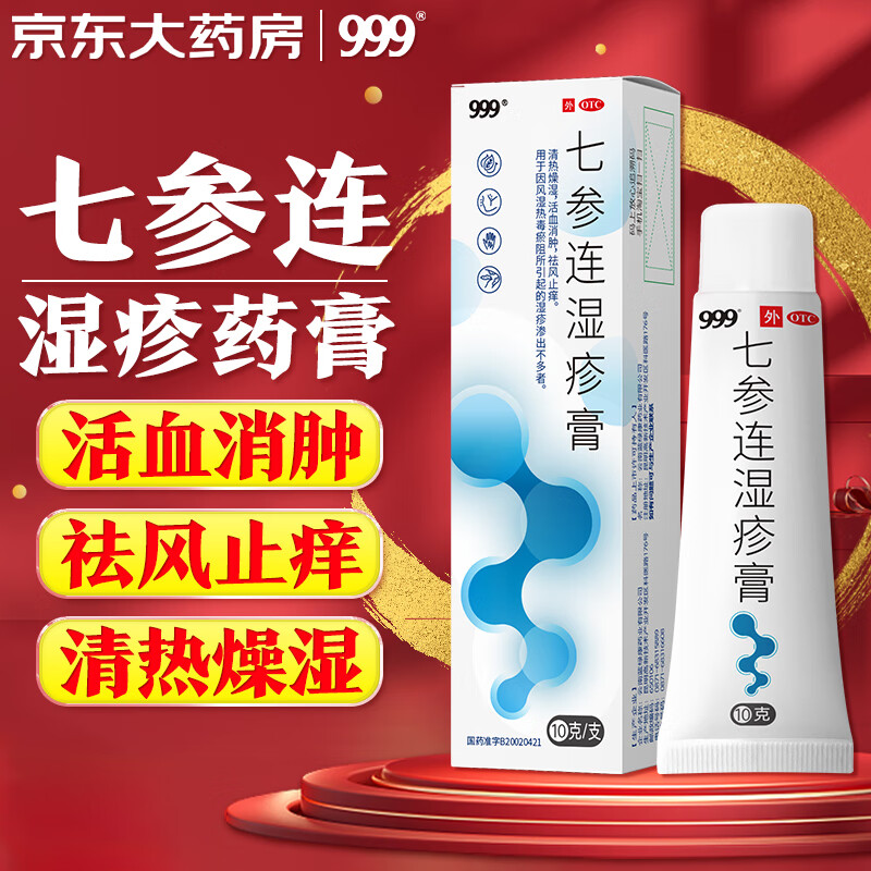 999七参连湿疹药膏价格走势及口碑评价