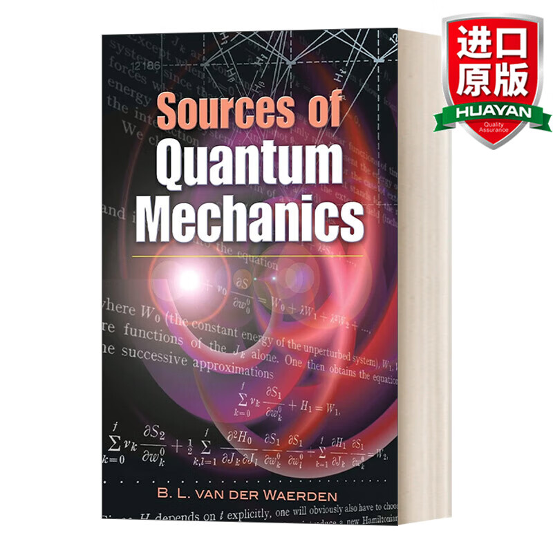 Sources of Quantum Mechanics 英文原版 量子力学的来源 Dover物理书单 英文版 进口英语原版书籍
