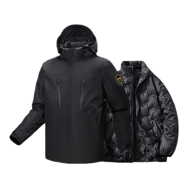 ���ڲ�����JEEP SPIRIT���ճ������Ů����һ�ﶬ����޷����ˮ�п����׻��⻬ѩ��ɽ�� ��ɫ�������ڵ��� 3XL