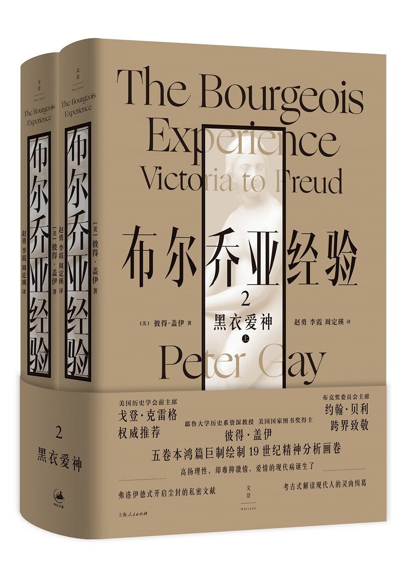 布尔乔亚经验2：黑衣爱神（彼得·盖伊文化史巨著首度中译，精装两册）