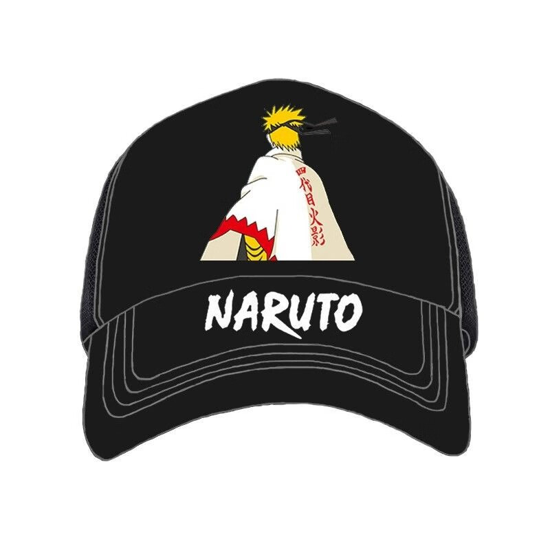 枳川火影忍者动漫帽子宇智波佐助鼬斑漩涡鸣人卡卡西周边学生鸭舌网帽