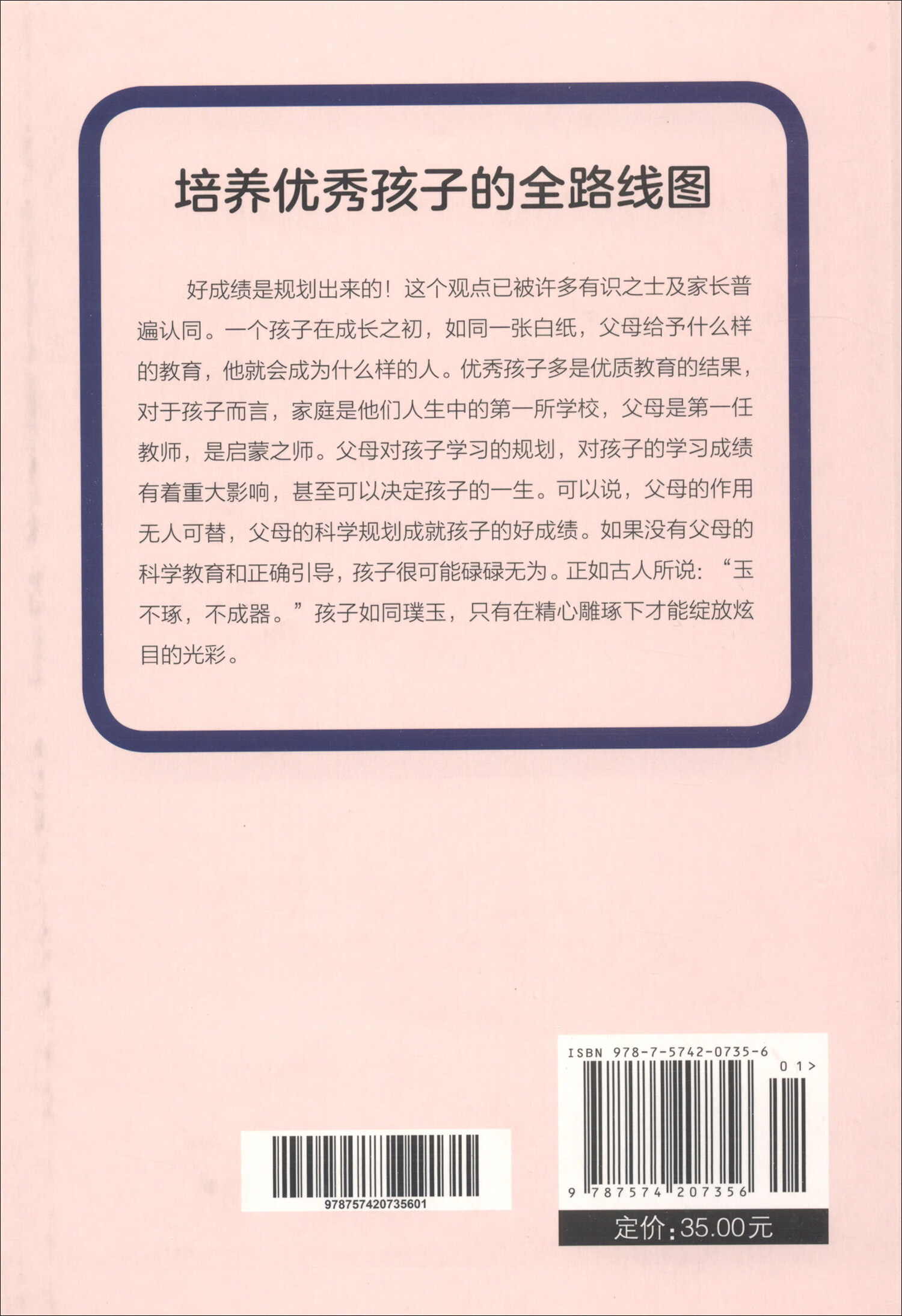 做孩子的学习规划师 每个孩子都需要父母的引领（32开平装）详情图
