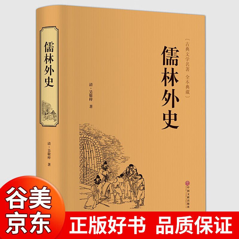 【硬壳精装】儒林外史 白话文解析全本全译全解青少版九9年级课外阅读书籍古典小说书籍书籍畅销书