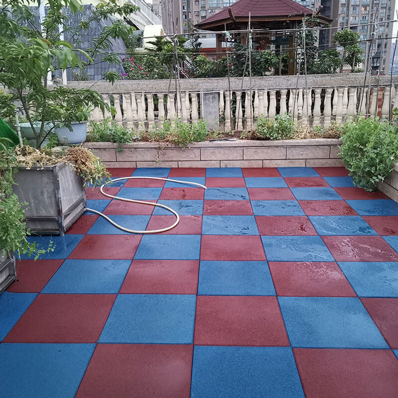 运动场地胶室外幼儿园运动户外橡胶地板游乐场地胶健身房塑胶地垫环保
