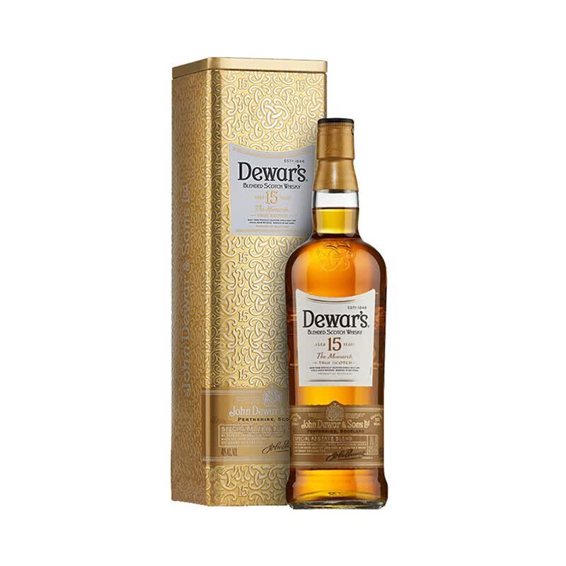 帝王 15年 苏格兰威士忌 原瓶进口洋酒 1000ml  调配型威士忌高性价比高么？
