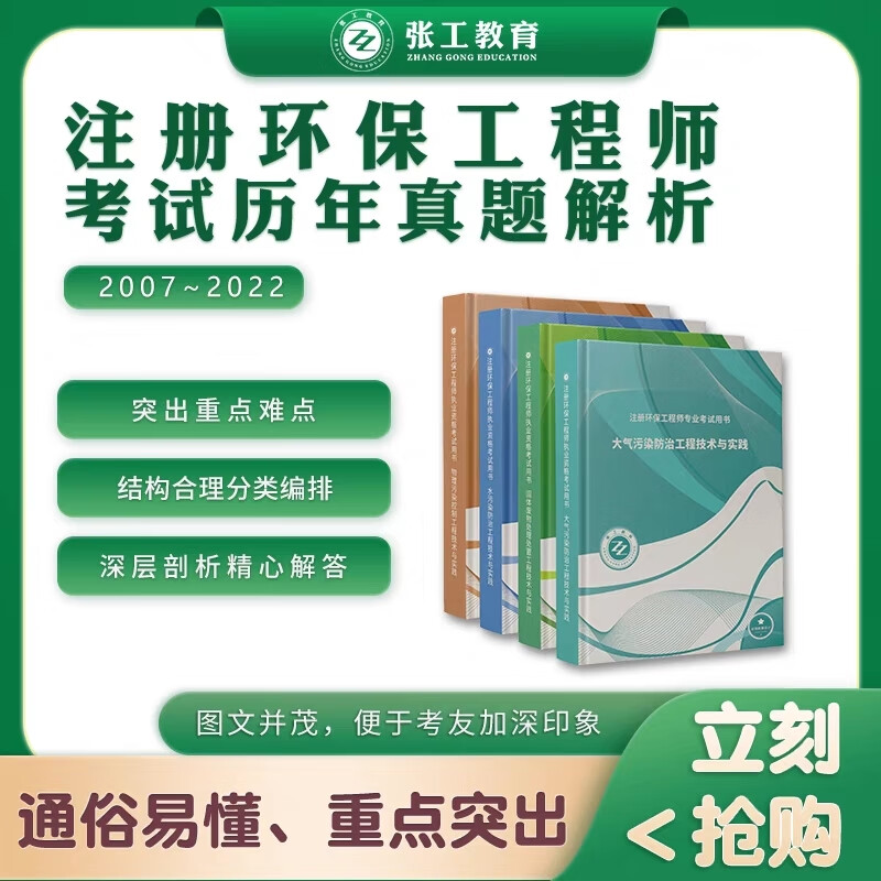 张工培训2023注册环保工程师考试章节知