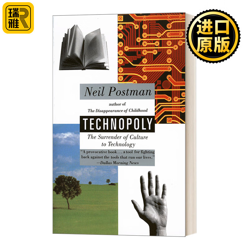 technopoly 技术垄断 文化向技术投降 英文版 进口原版英语书籍 英文