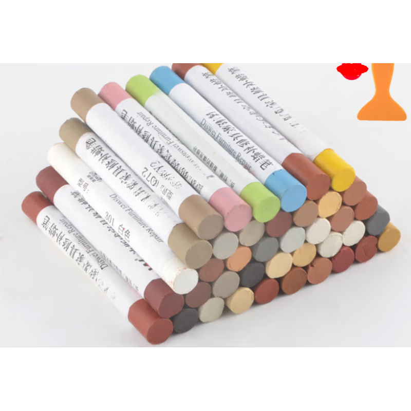 哲弘地木制品修补蜡笔家具板材地板修复材料修色笔 下单备注或者留言