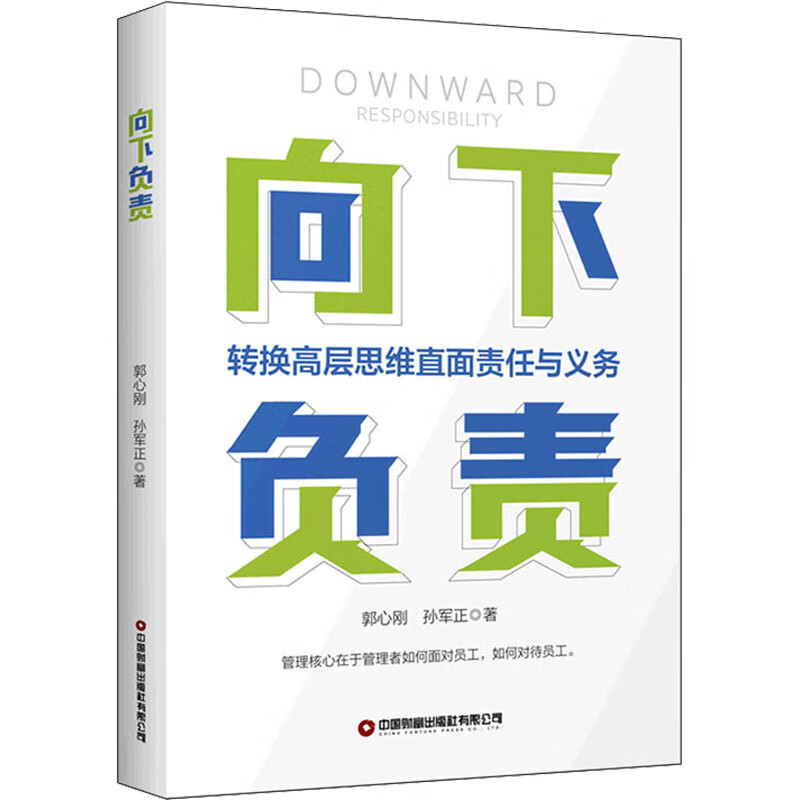 向下负责 郭心刚,孙军正 书籍