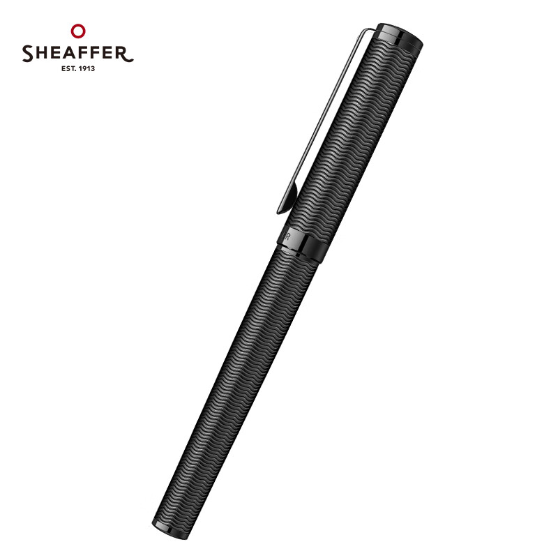 犀飞利(sheaffer)钢笔 intensity系列 商务签字笔礼盒 哑光黑 f尖